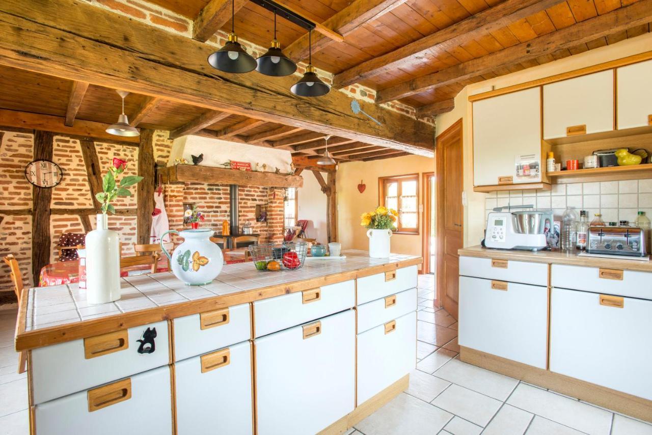 La Maison Du Bonheur Saint-Martin-en-Bresse Bagian luar foto